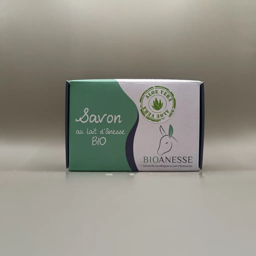 savon lait d'ânesse et aloe vera