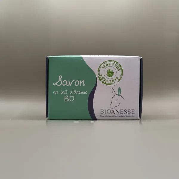 savon lait d'ânesse et aloe vera
