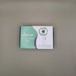 savon lait d'ânesse et argile verte