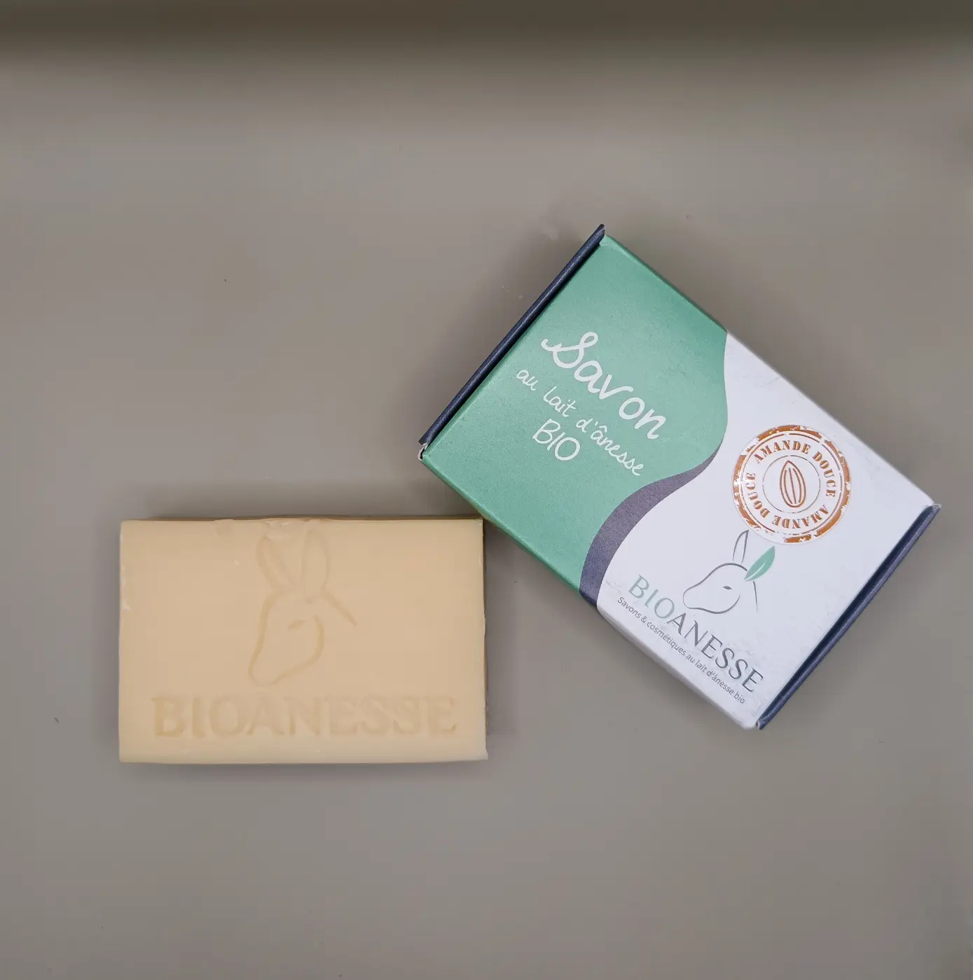 Savon au lait d'ânesse et amande douce - Bioanesse