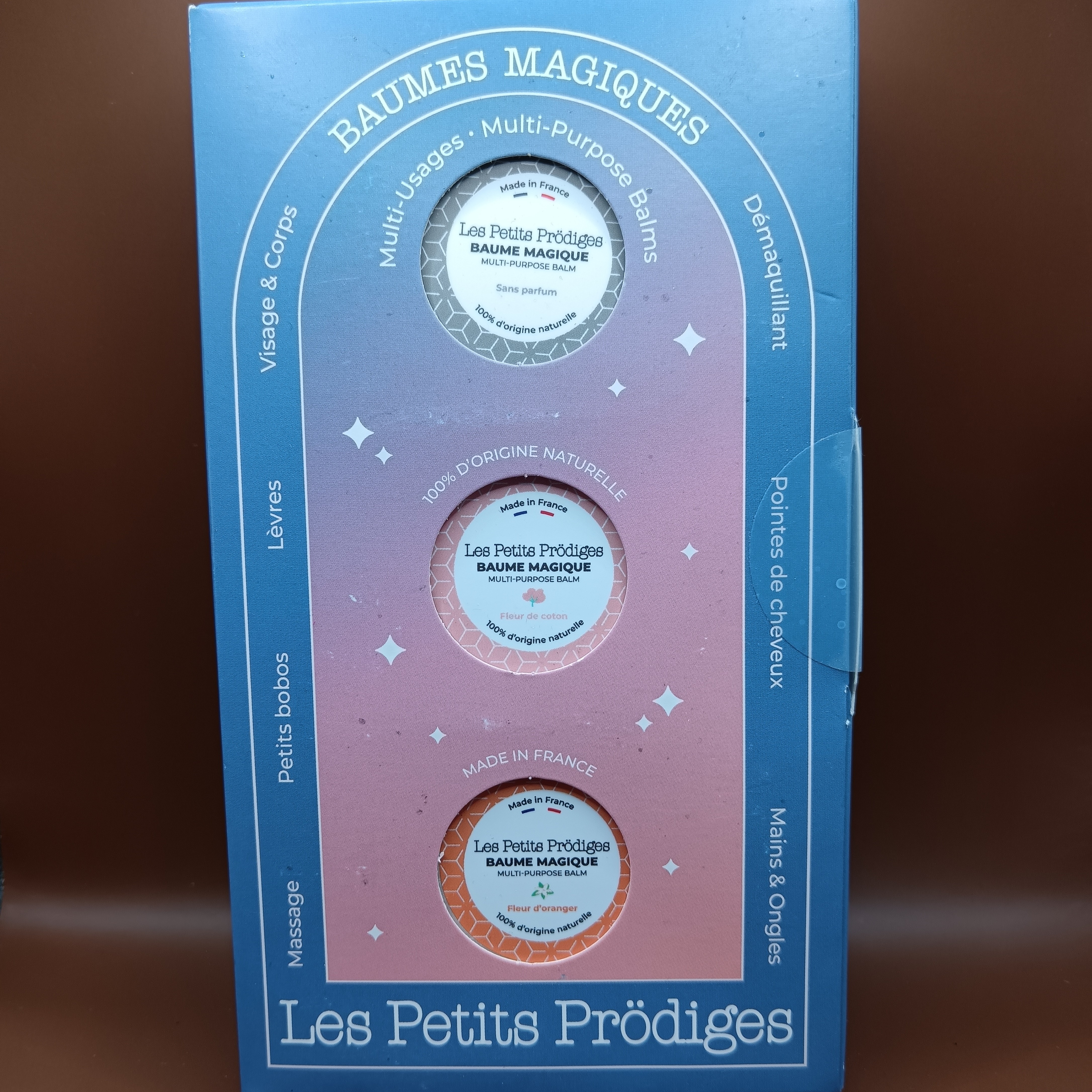 coffret mini baumes magiques