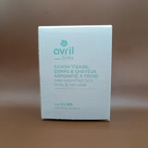 Savon à froid visage, corps et cheveux bébé – Avril