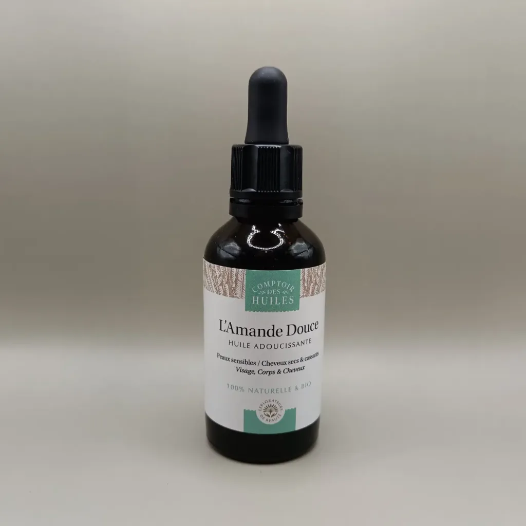 Huile d'amande douce bio - Comptoir des Huiles