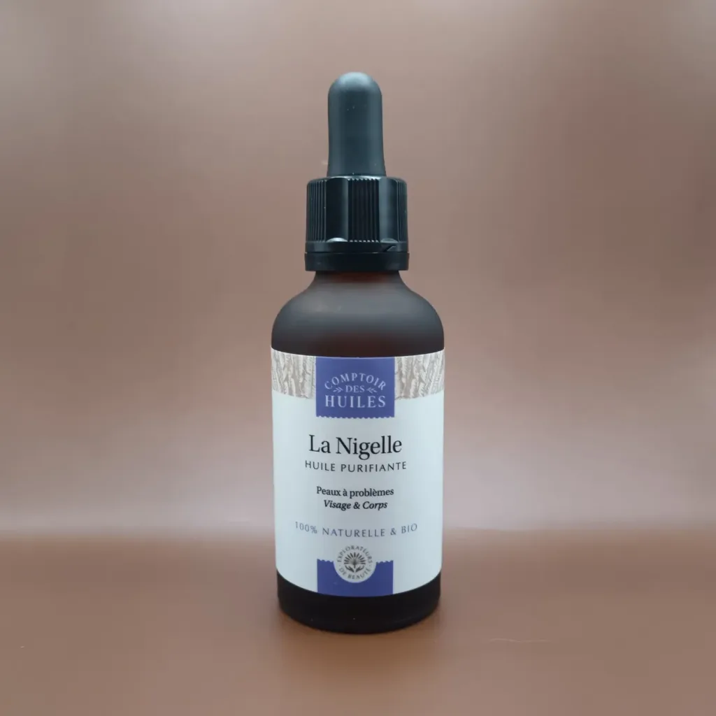 Huile de nigelle bio - Comptoir des Huiles