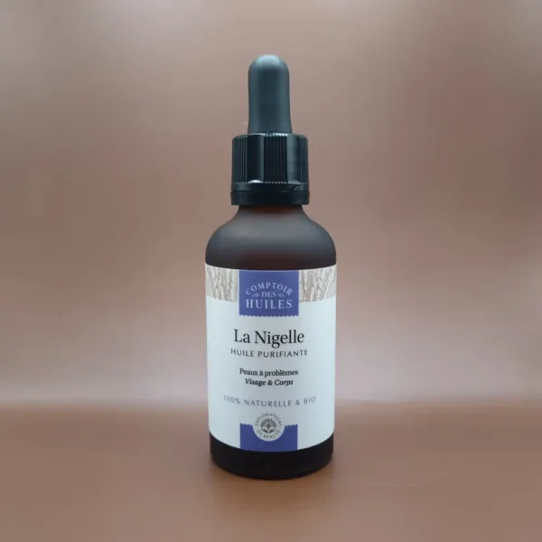Huile de nigelle bio - Comptoir des Huiles