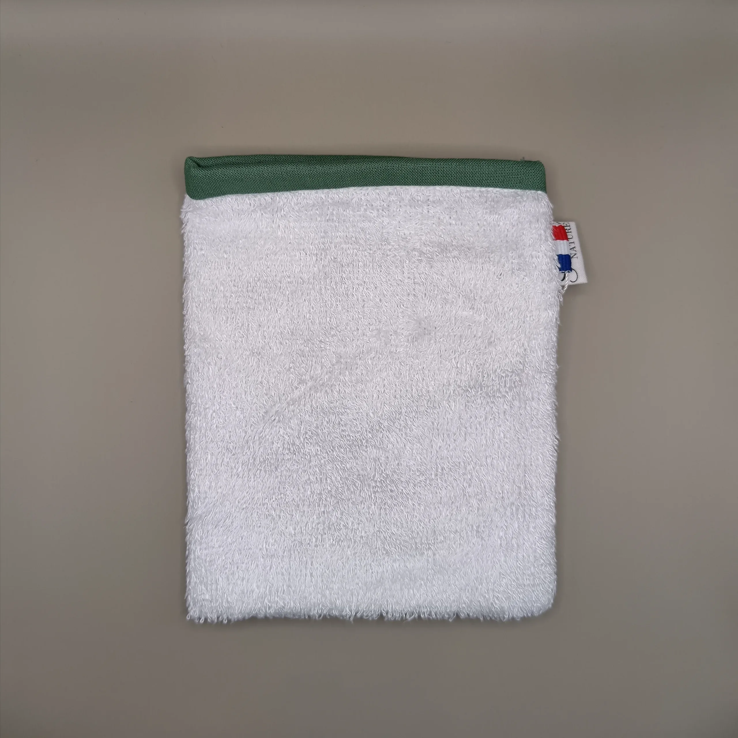 Mini gant de toilette - Senséa Nature (coloris vert) – Image 1
