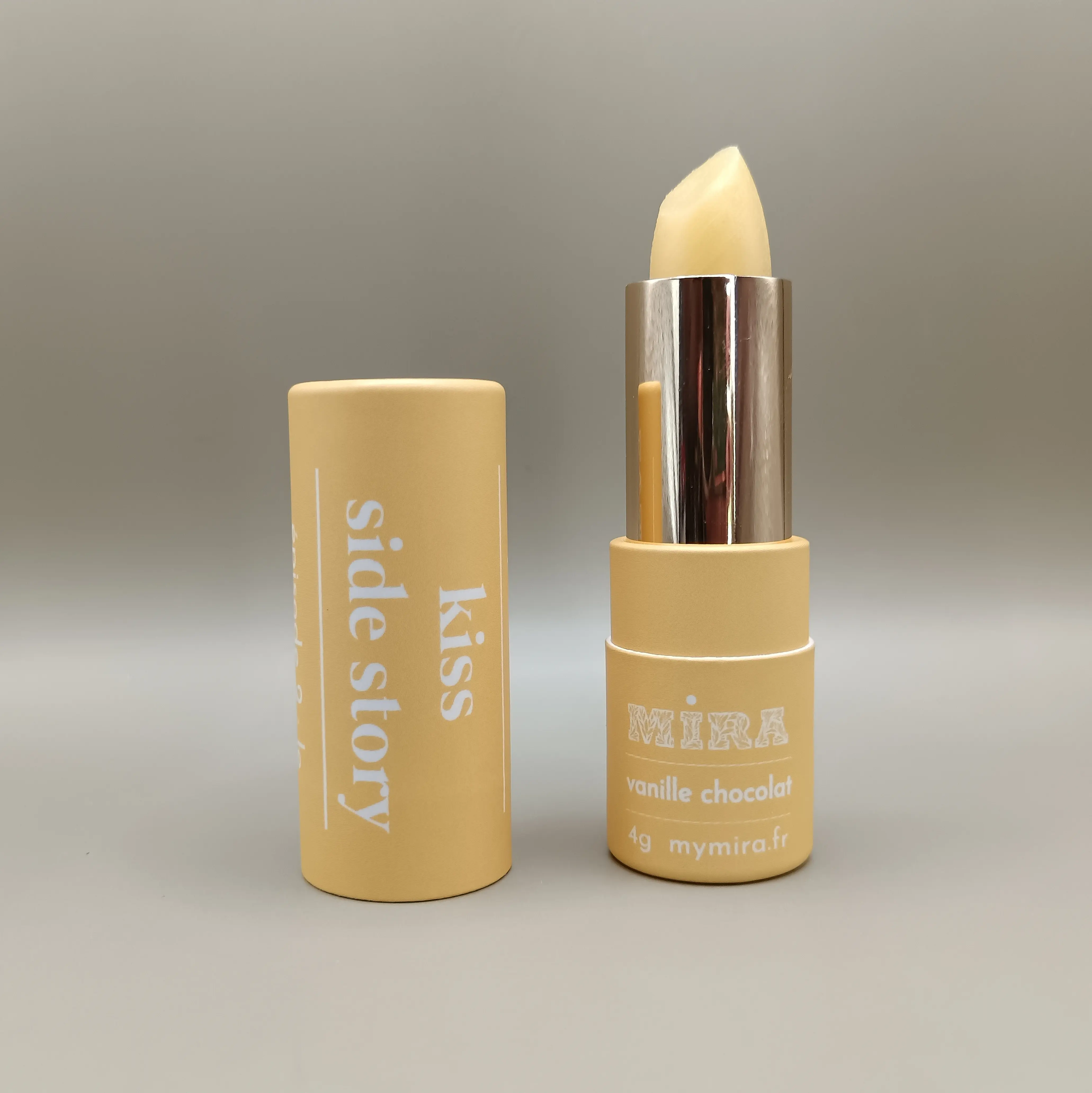 Baume à lèvres nourrissant vanille – Mira