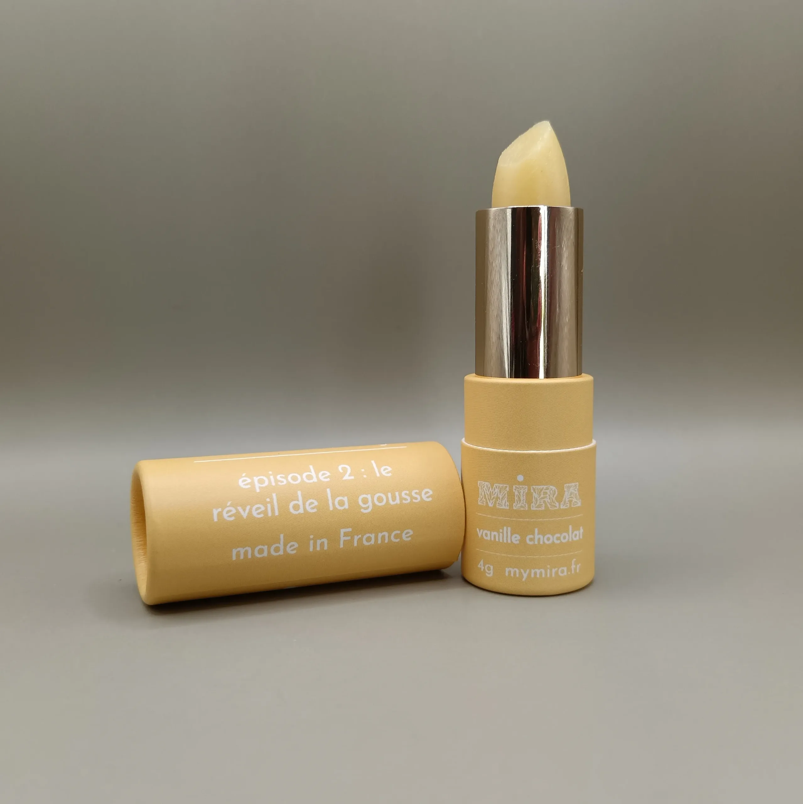 Baume à lèvres nourrissant vanille - Mira – Image 2
